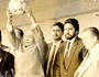 Parminder Singh while receiving Rahim Award Player of the decade by the then Prime Minister PV.