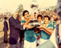 JCT Captain G. S. Parmar receiving Durand Cup in the 1983.