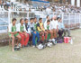 President & other Senior Officers on JCT team bench during a match in Durand Cup.