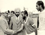 First ever coach of JCT introducing Legendry Inder Singh to the Chief Guest.