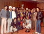 The Founder Mr. M.M.Thapar in celebration party after winning Durand Cup 1987.