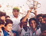 The Founder Mr. M.M.Thapar with Durand Cup 1992 victorious team.